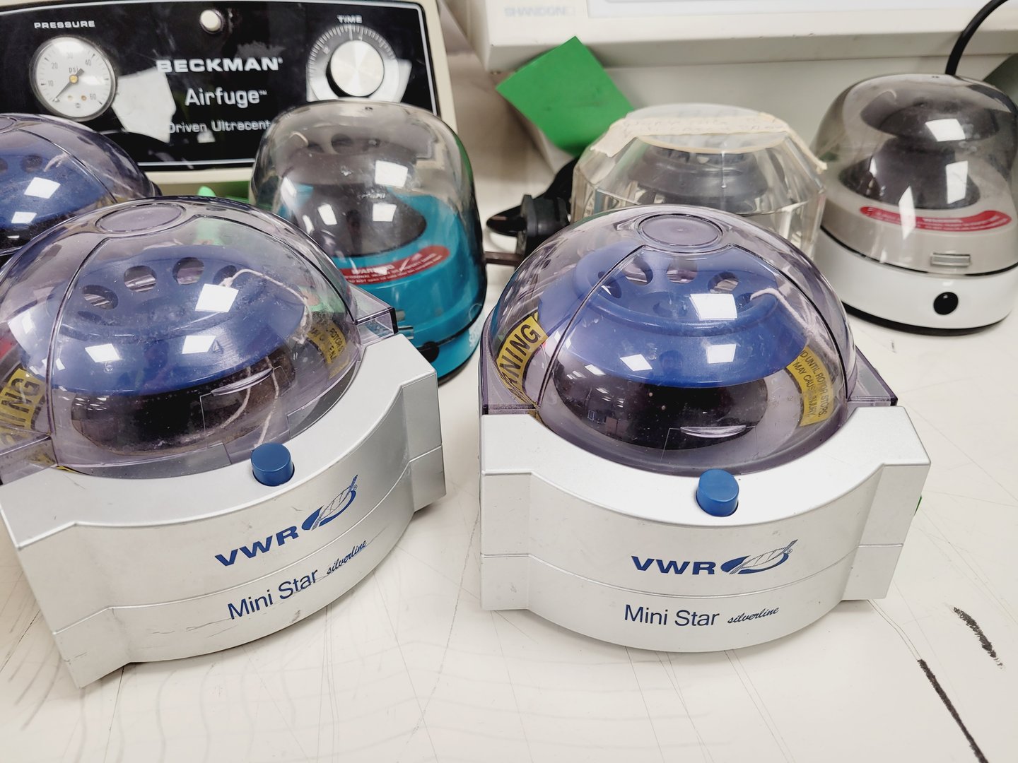 Image of Job Lot of Benchtop Laboratory Centrifuges - MSE, Sanyo, Fisher, Eppendorf Lab