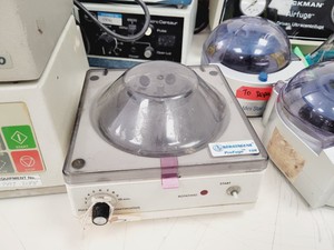 Thumbnail image of Job Lot of Benchtop Laboratory Centrifuges - MSE, Sanyo, Fisher, Eppendorf Lab