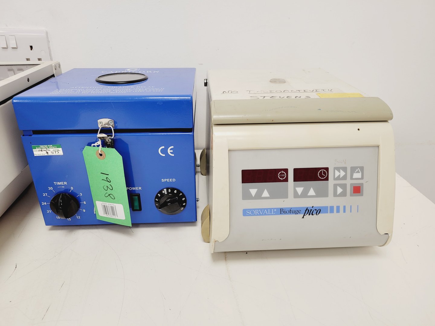 Image of Job Lot of Benchtop Laboratory Centrifuges - MSE, Sanyo, Fisher, Eppendorf Lab