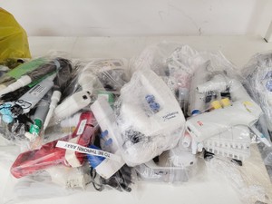 Thumbnail image of Large Job lot of 300+ Laboratory Pipettes, Pipettors,  Gilson, Eppendorf Lab