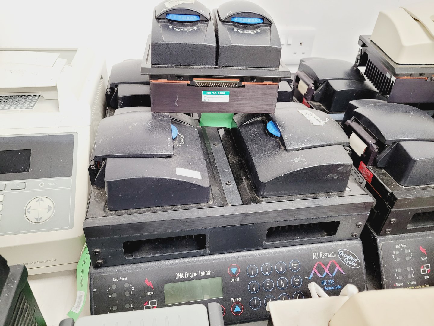 Image of Job Lot of Laboratory Thermal Cyclers - MJ Research, Techne, Bio-Rad Lab