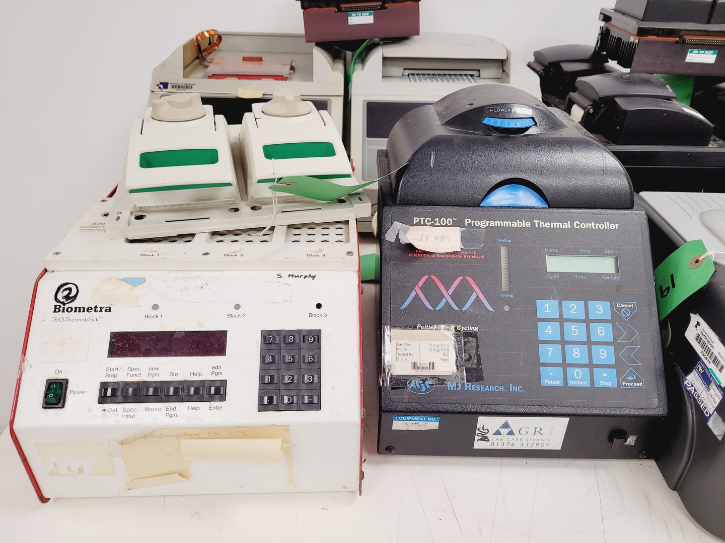 Image of Job Lot of Laboratory Thermal Cyclers - MJ Research, Techne, Bio-Rad Lab