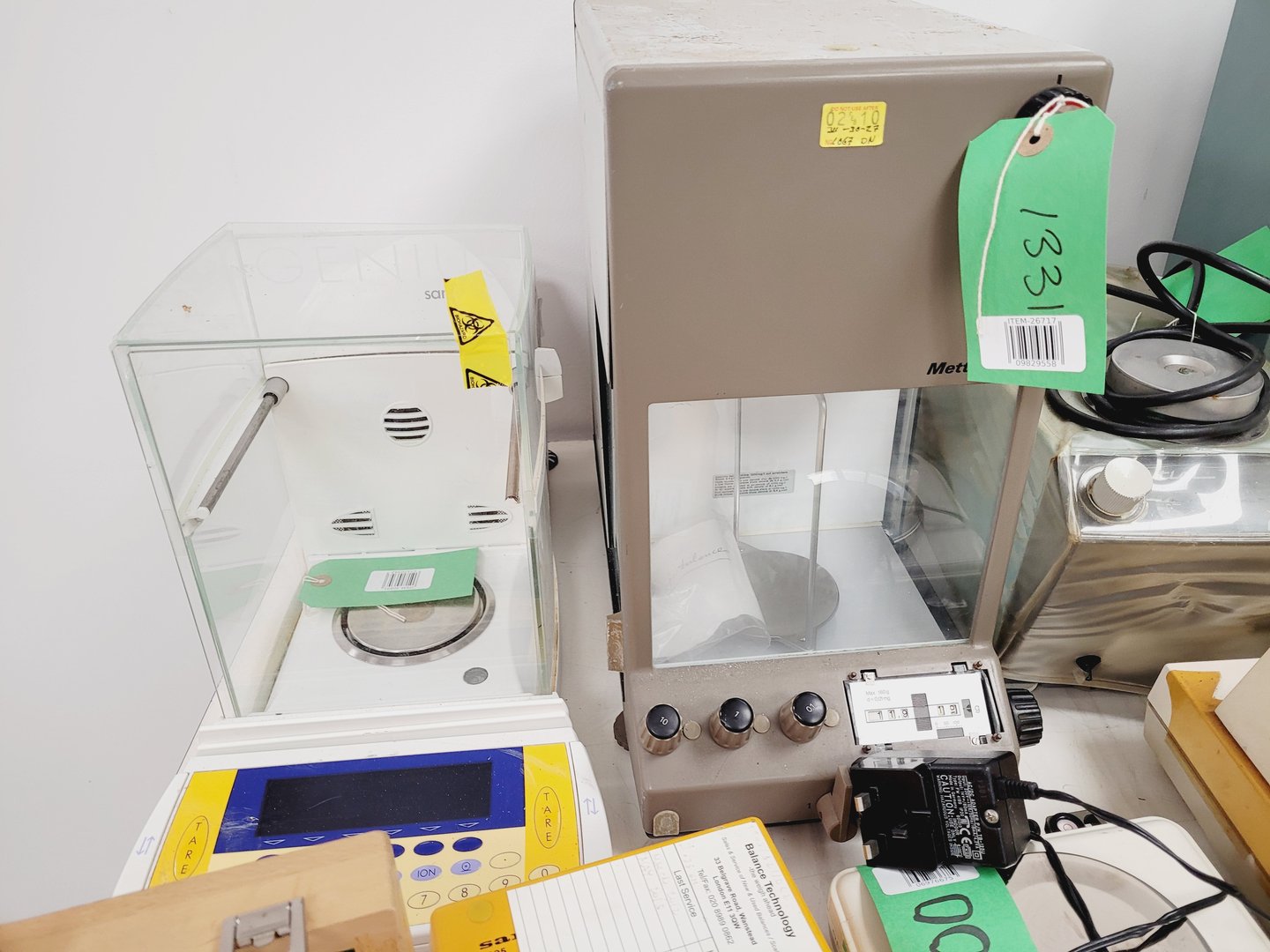 Image of Job Lot of Laboratory Precision Balances/Scales - Mettler, Sartorius, OHAUS Lab