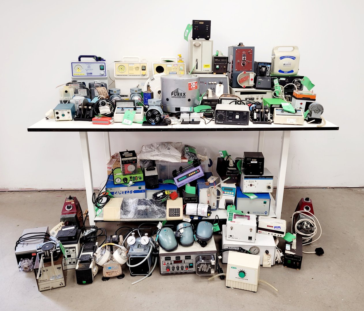 Image of Job Lot of Laboratory Pumps - Air, Liquid, Medical etc. - Edwards, Gast, Welch 