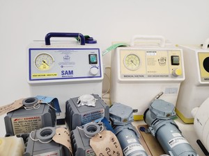 Thumbnail image of Job Lot of Laboratory Pumps - Air, Liquid, Medical etc. - Edwards, Gast, Welch 