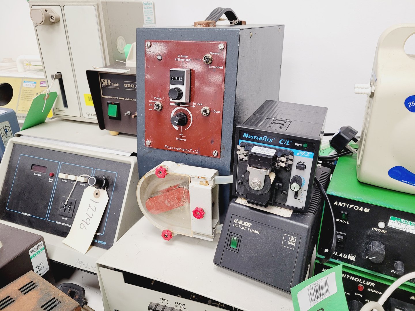 Image of Job Lot of Laboratory Pumps - Air, Liquid, Medical etc. - Edwards, Gast, Welch