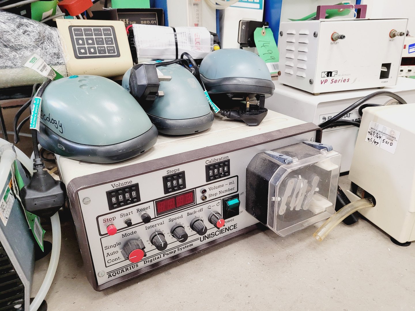 Image of Job Lot of Laboratory Pumps - Air, Liquid, Medical etc. - Edwards, Gast, Welch