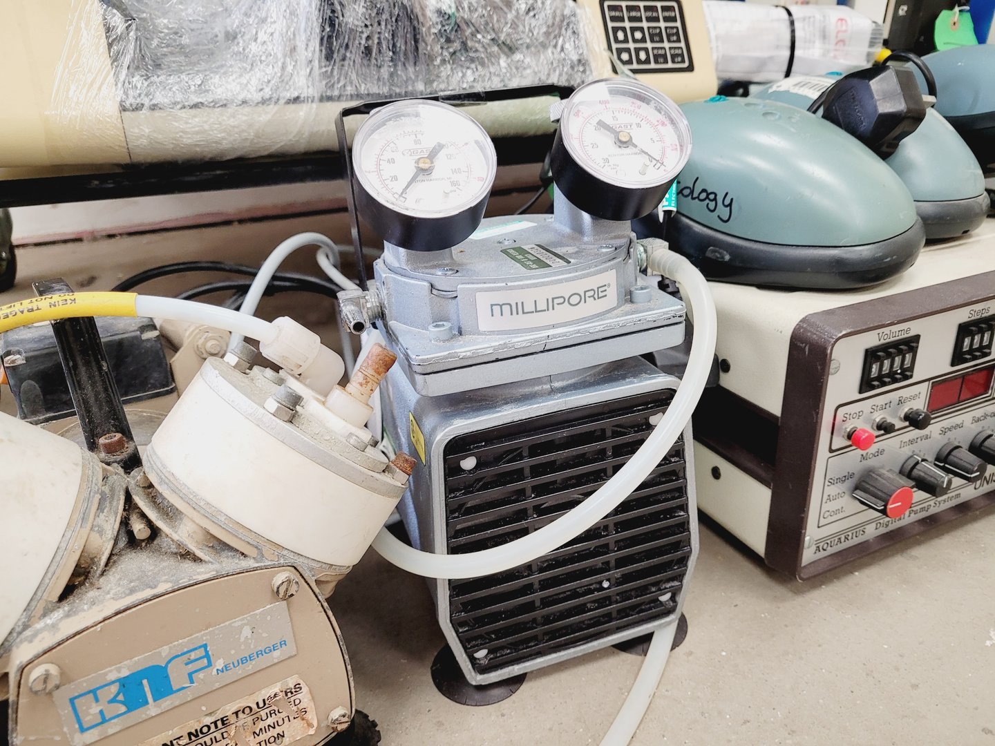 Image of Job Lot of Laboratory Pumps - Air, Liquid, Medical etc. - Edwards, Gast, Welch