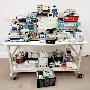 Image of Mixed Pallet Job Lot of Used Laboratory Equipment-  Baths, Mixers, PSUs Lab