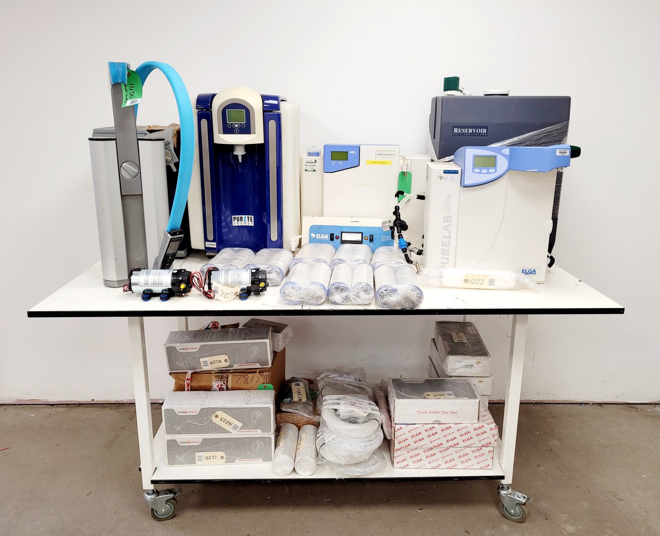 Image of Job Lot of Laboratory Water Purification Equipment - Systems & Consumables Lab