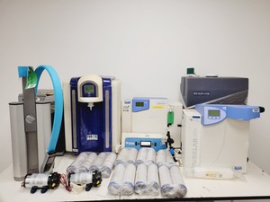 Thumbnail image of Job Lot of Laboratory Water Purification Equipment - Systems & Consumables Lab