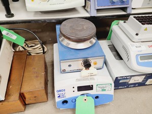 Thumbnail image of Large Job Lot of Laboratory Hotplates, Block Heaters & Magnetic Stirrers Lab