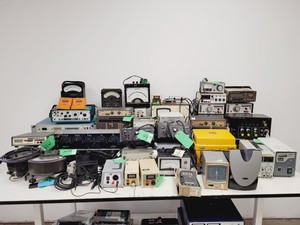Thumbnail image of Large Lot Electrical Engineering Units Pulse Function Generators, Power Supplies