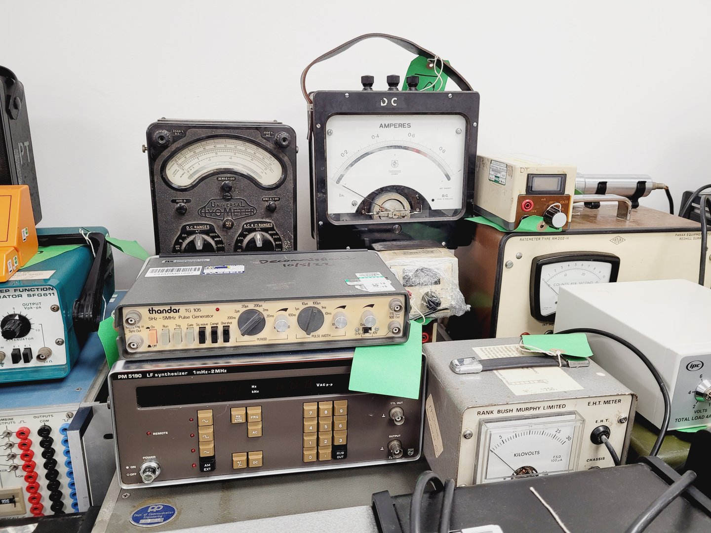 Image of Large Lot Electrical Engineering Units Pulse Function Generators, Power Supplies