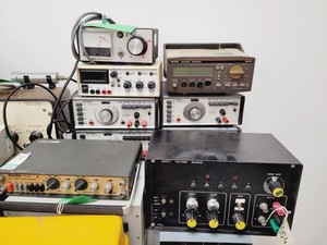 Thumbnail image of Large Lot Electrical Engineering Units Pulse Function Generators, Power Supplies