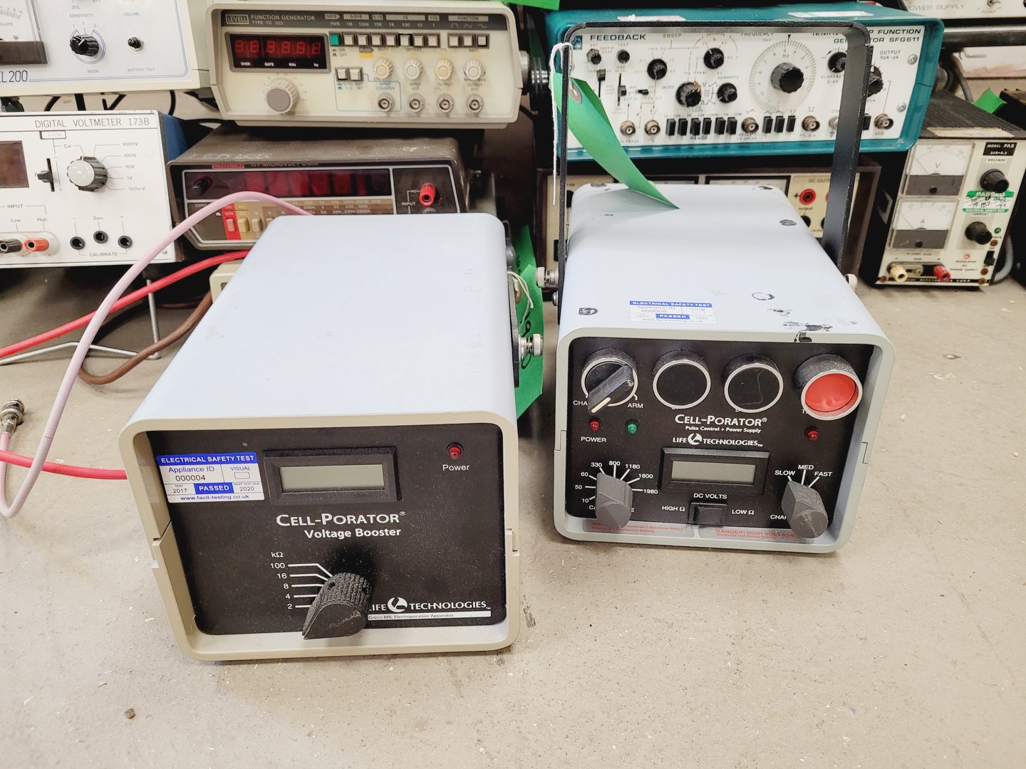 Image of Large Lot Electrical Engineering Units Pulse Function Generators, Power Supplies