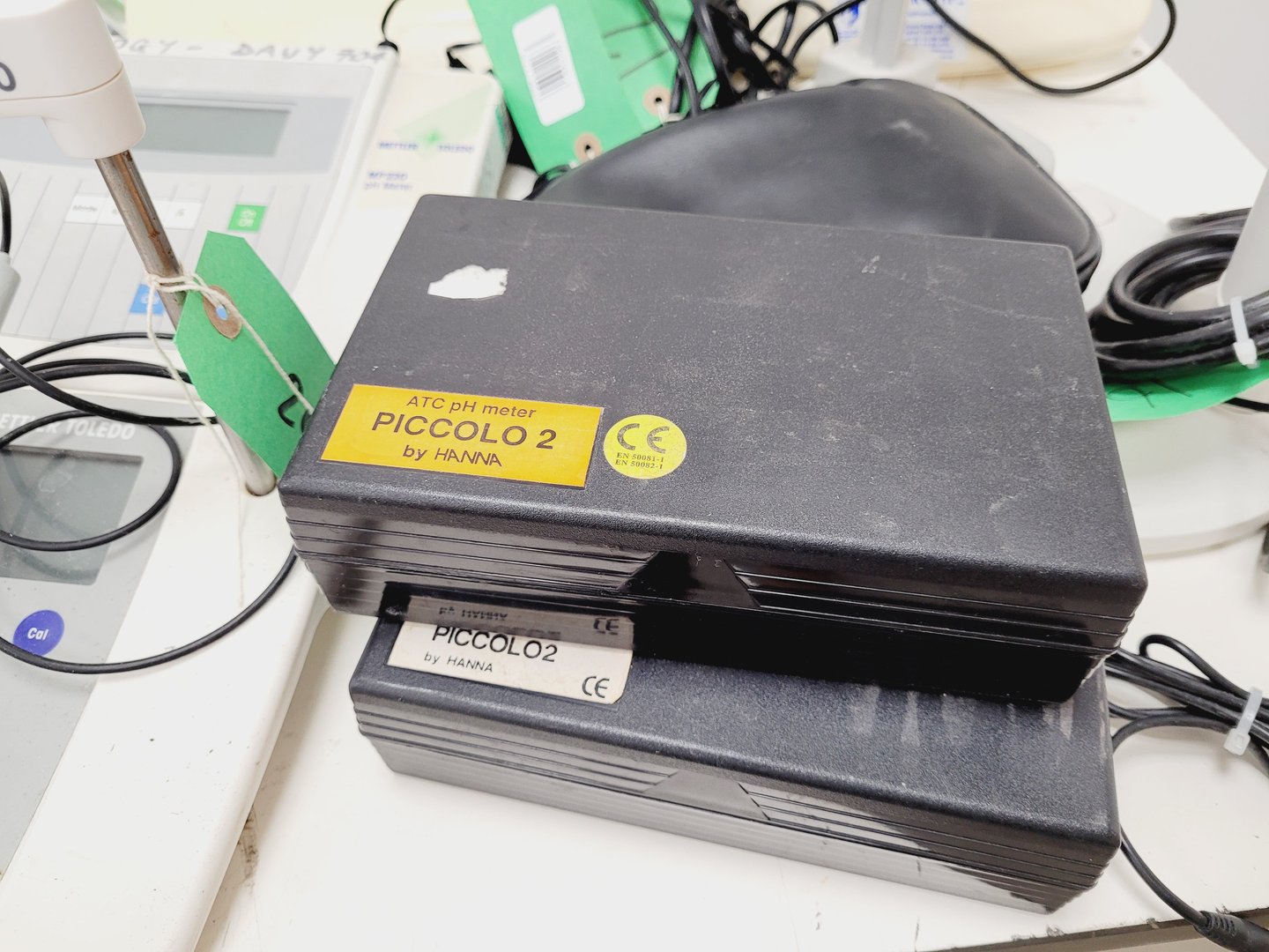 Image of Job Lot of Laboratory pH Meters & Probes - Hanna, Mettler, Jenway Lab