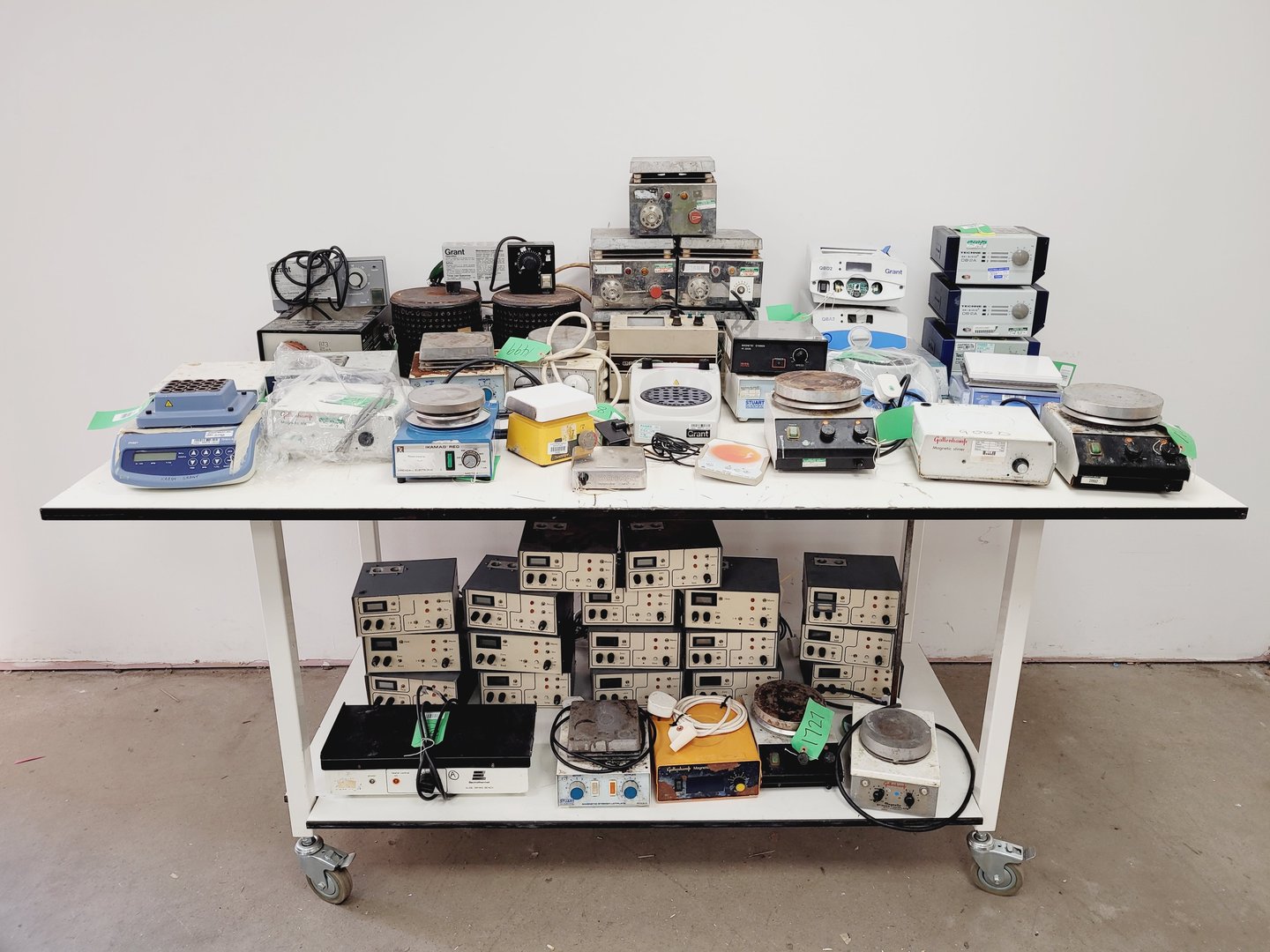 Image of Job Lot of Laboratory Hotplates, Magnetic Stirrers & Block Heaters Lab