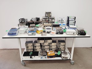 Thumbnail image of Job Lot of Laboratory Hotplates, Magnetic Stirrers & Block Heaters Lab