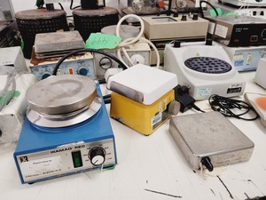 Thumbnail image of Job Lot of Laboratory Hotplates, Magnetic Stirrers & Block Heaters Lab