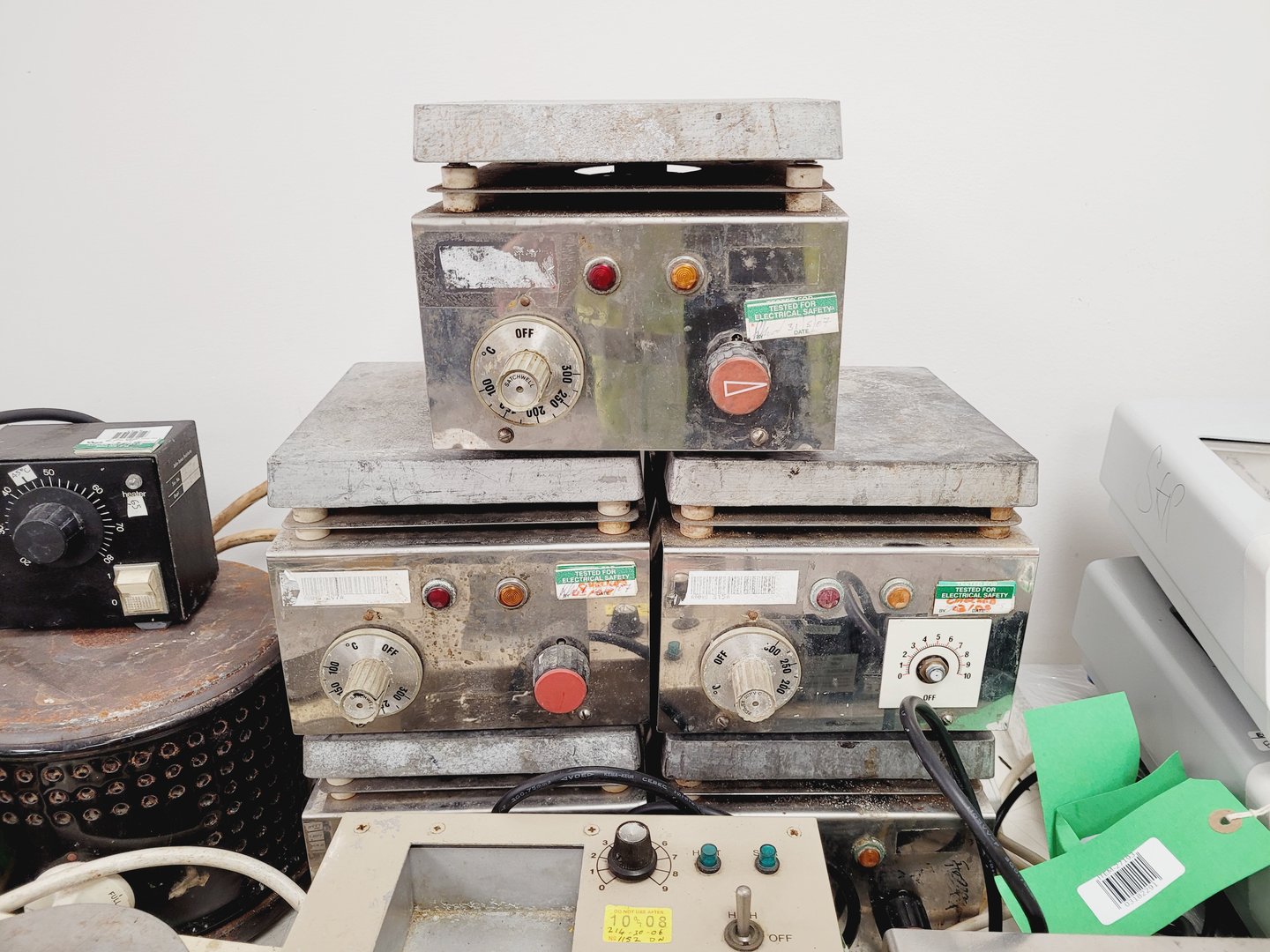 Image of Job Lot of Laboratory Hotplates, Magnetic Stirrers & Block Heaters Lab