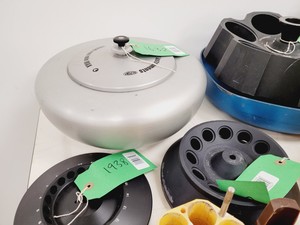 Thumbnail image of Job Lot of Laboratory Centrifuge Rotors, Buckets & Adapters - Sorvall Thermo MSE