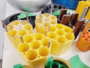 Thumbnail image of Job Lot of Laboratory Centrifuge Rotors, Buckets & Adapters - Sorvall Thermo MSE