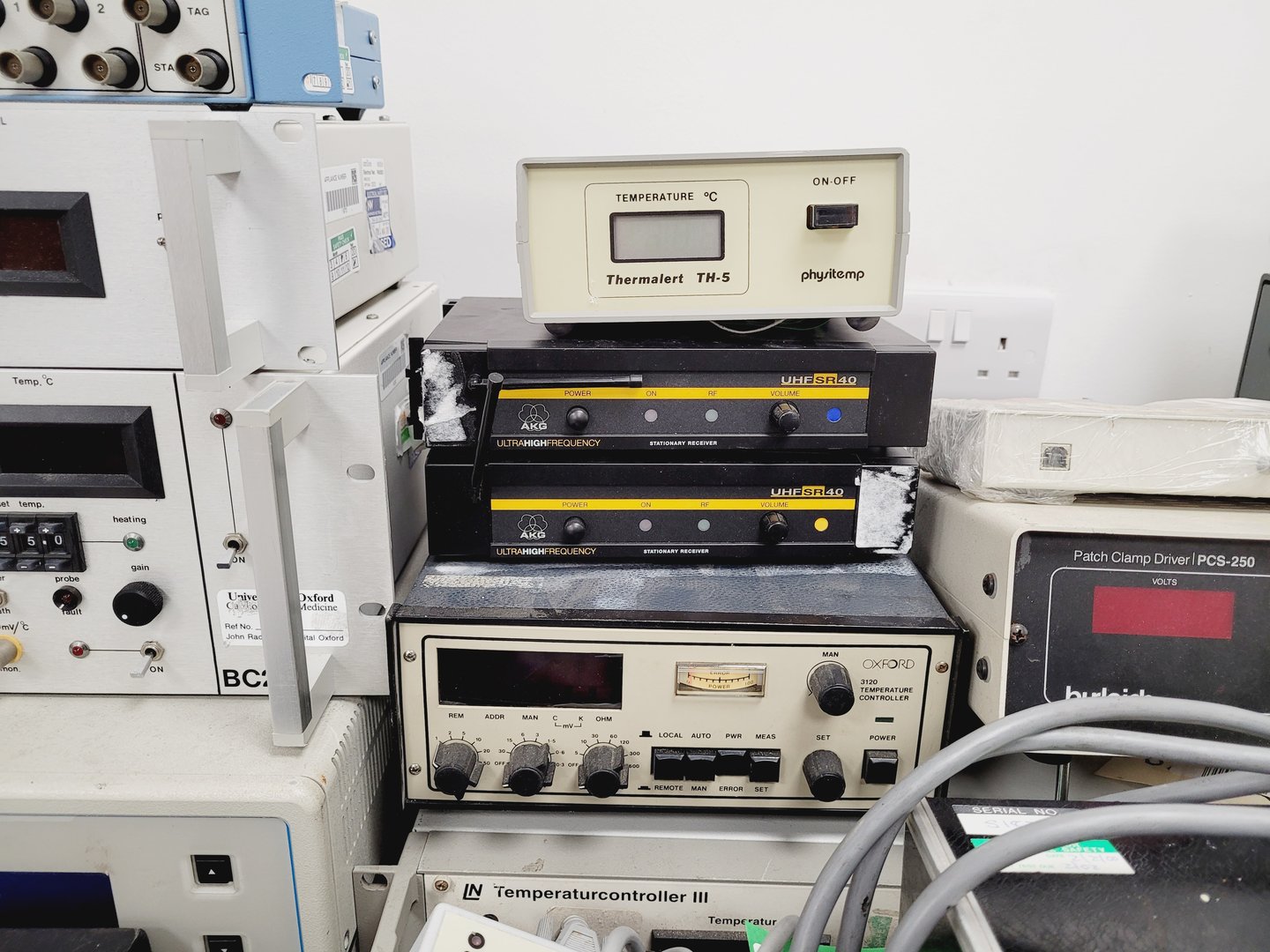 Image of Job Lot of General Electronic Laboratory Equipment & Test Meters Lab