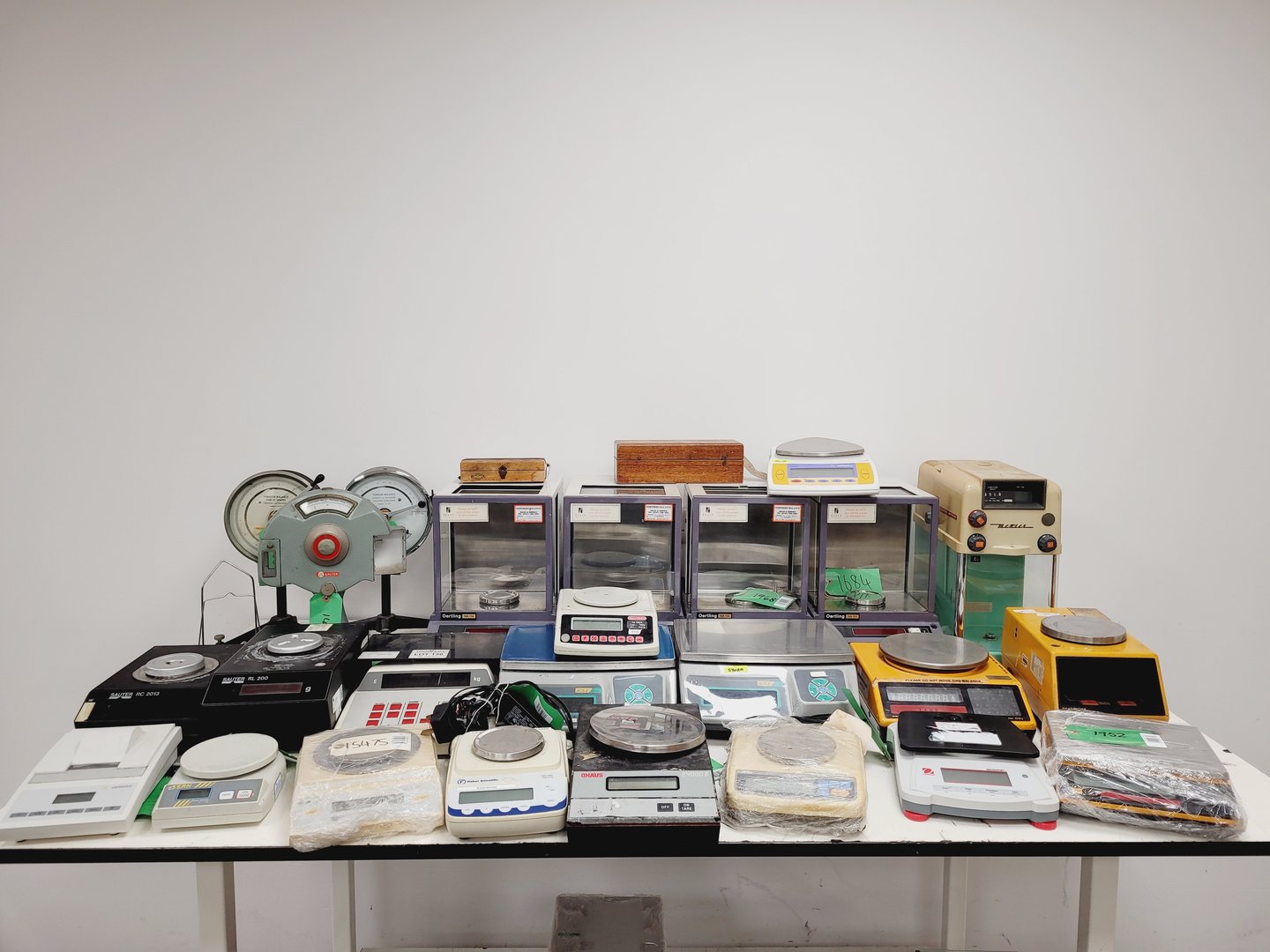 Image of Job Lot of Laboratory Precision Balances/Scales  Sartorius, Oertling, Sauter Lab