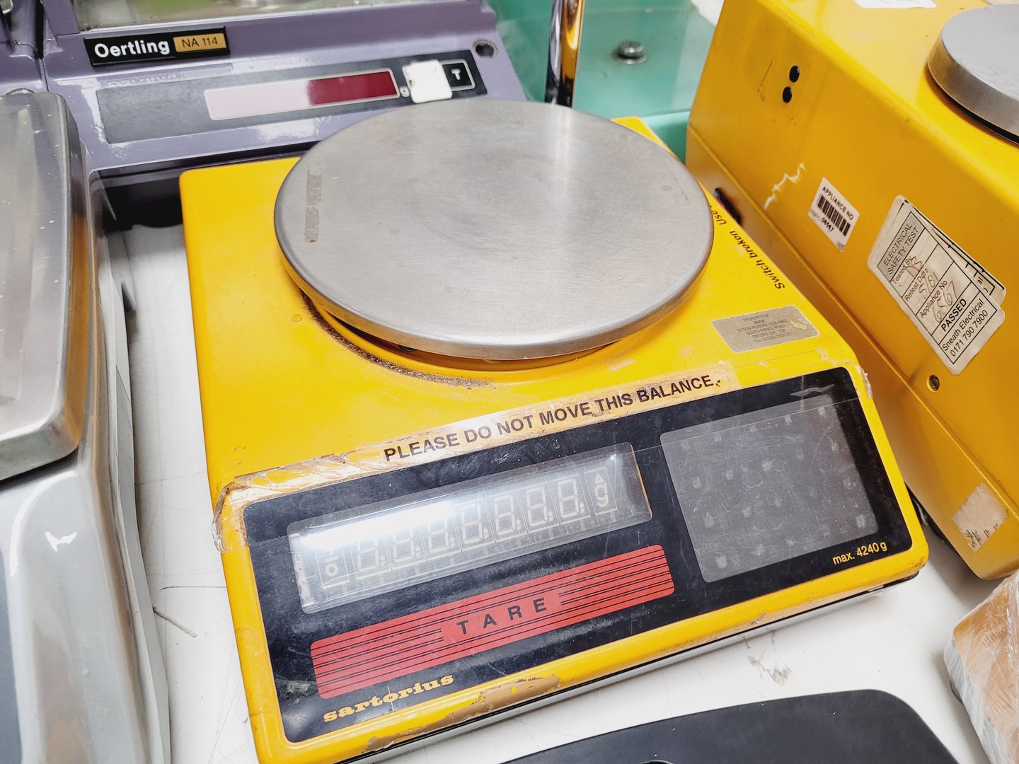 Image of Job Lot of Laboratory Precision Balances/Scales  Sartorius, Oertling, Sauter Lab