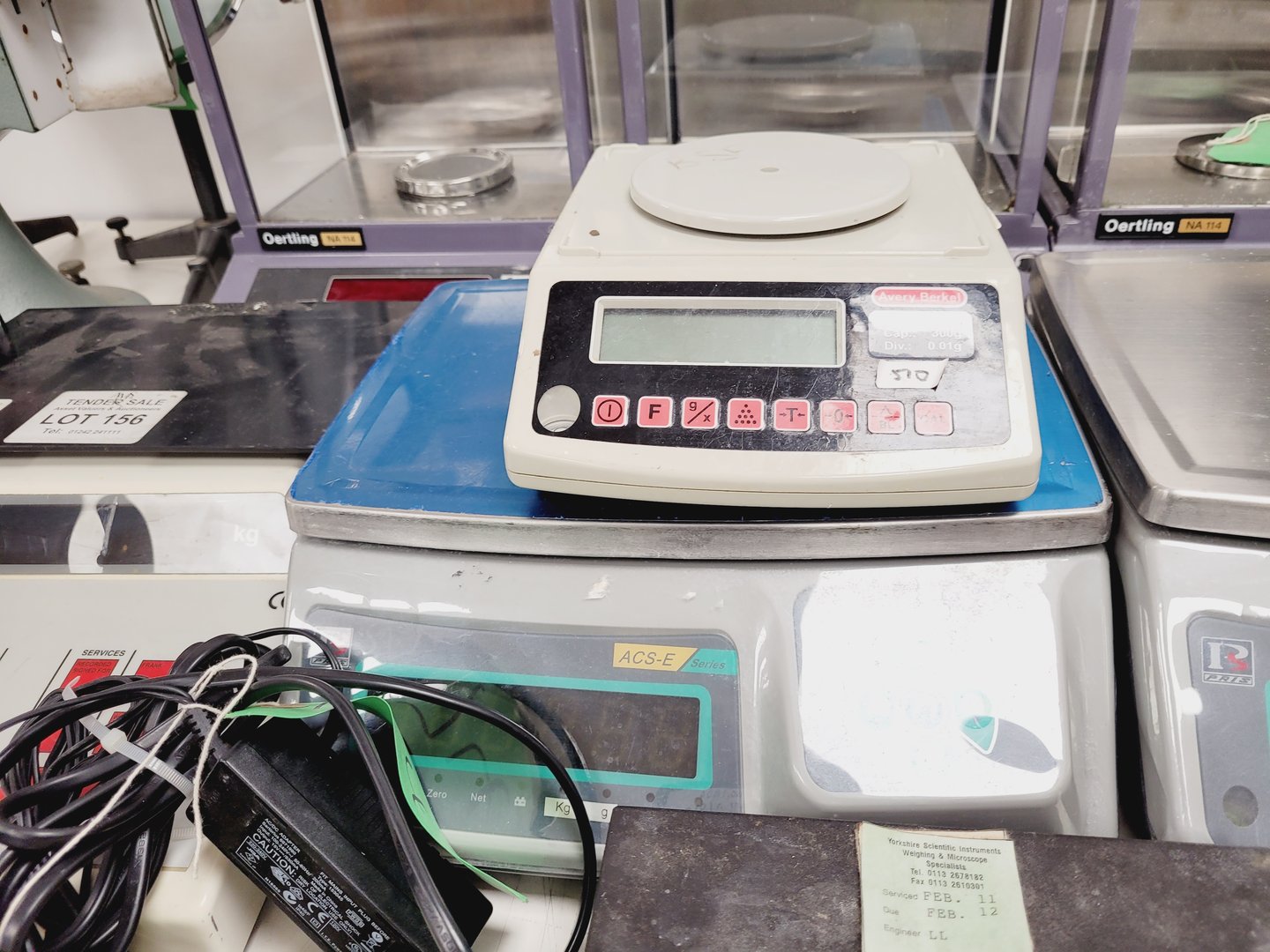 Image of Job Lot of Laboratory Precision Balances/Scales  Sartorius, Oertling, Sauter Lab