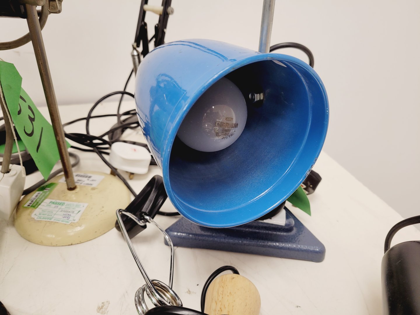 Image of Job Lot of Anglepoise Style Desk Lamps