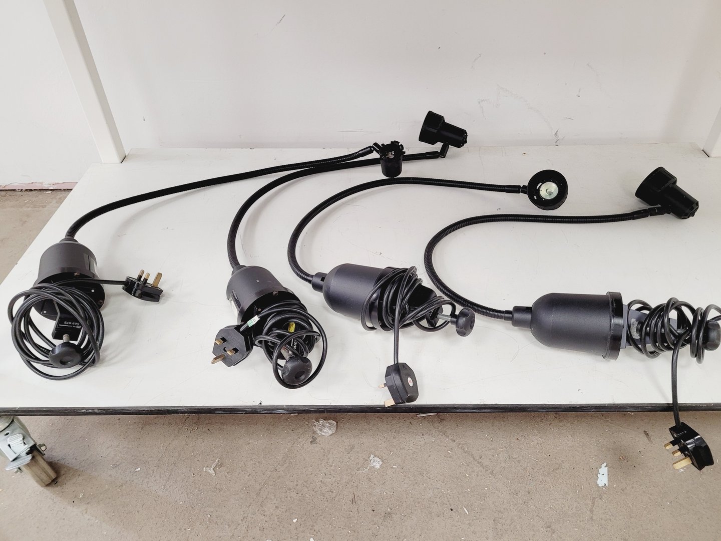 Image of Job Lot of Anglepoise Style Desk Lamps