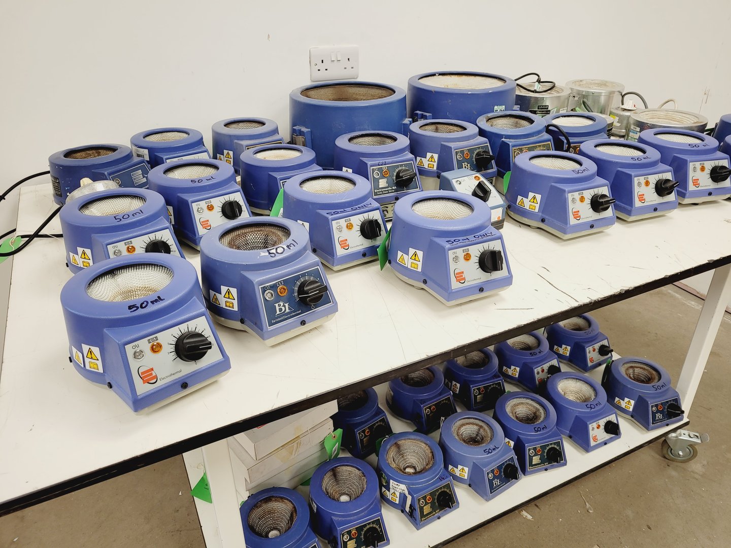 Image of Job Lot of Laboratory Heating Mantles - Thermo, Barnstead, Electrothermal Lab