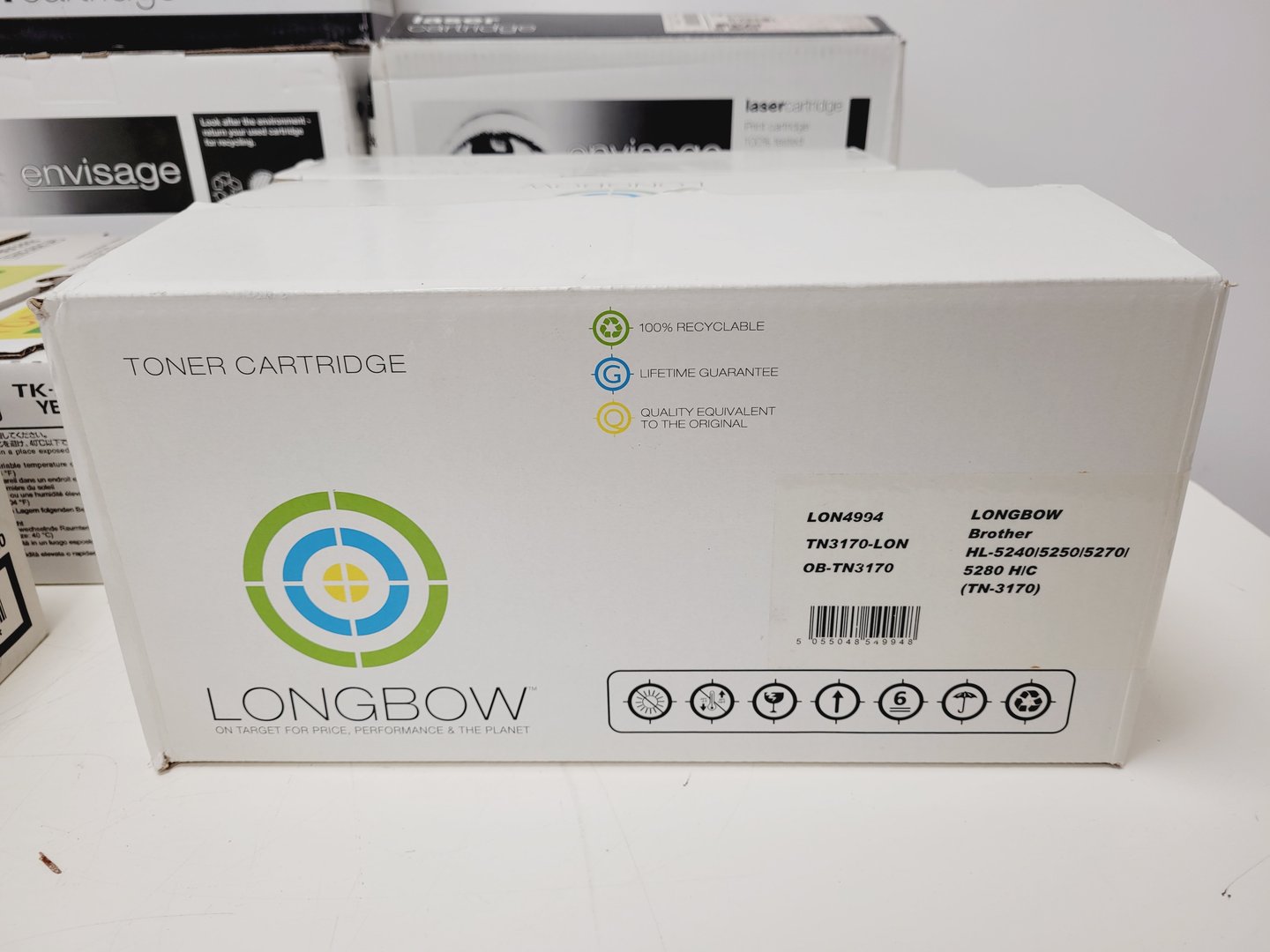 Image of Job Lot of Printer Toner Ink Cartridges - HP, Epson, Kyocera