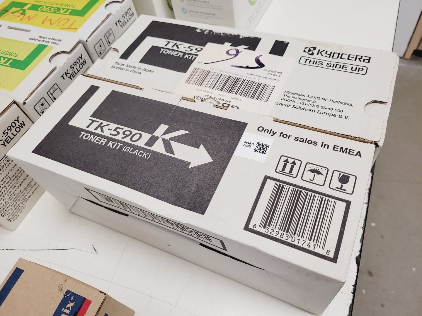 Image of Job Lot of Printer Toner Ink Cartridges - HP, Epson, Kyocera