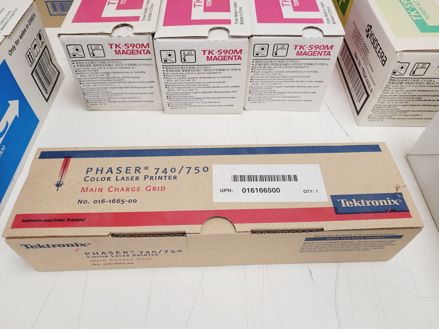 Image of Job Lot of Printer Toner Ink Cartridges - HP, Epson, Kyocera