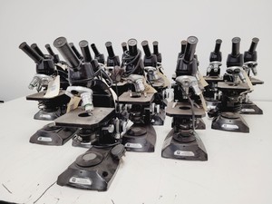 Thumbnail image of Job lot of Vintage Laboratory Microscopes & Accessories - Vickers, Watson, Zeiss