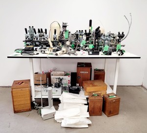 Thumbnail image of Job Lot of Laboratory Microscopes & Accessories - Olympus, Leitz, Wild Lab