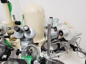 Thumbnail image of Job Lot of Laboratory Microscopes & Accessories - Olympus, Leitz, Wild Lab