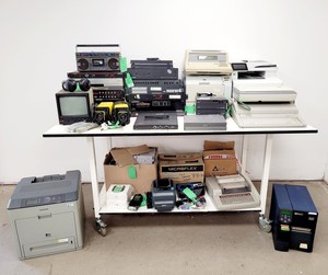 Thumbnail image of Job Lot of Multimedia Equipment - AV, Printers, Camera Accessories Etc
