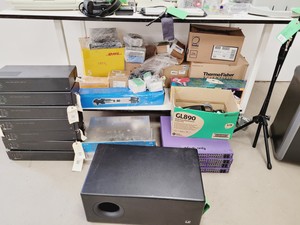 Thumbnail image of Job Lot of Multimedia IT AV Equipment - Switches, Speakers, Camera Equipment 
