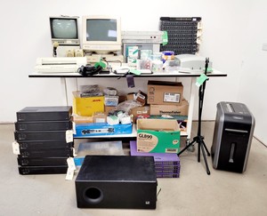 Thumbnail image of Job Lot of Multimedia IT AV Equipment - Switches, Speakers, Camera Equipment 