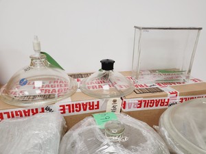 Thumbnail image of Job Lot of Mixed Used Laboratory Glassware - Tubes, Bottles, Flasks Lab