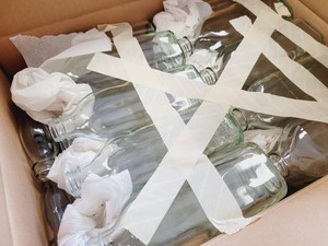 Thumbnail image of Job Lot of Mixed Used Laboratory Glassware - Tubes, Bottles, Flasks Lab