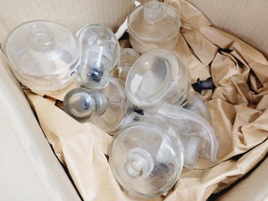 Thumbnail image of Job Lot of Mixed Used Laboratory Glassware - Tubes, Bottles, Flasks Lab
