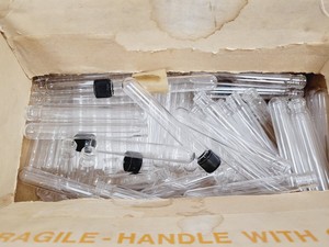 Thumbnail image of Job Lot of Mixed Used Laboratory Glassware - Tubes, Bottles, Flasks Lab
