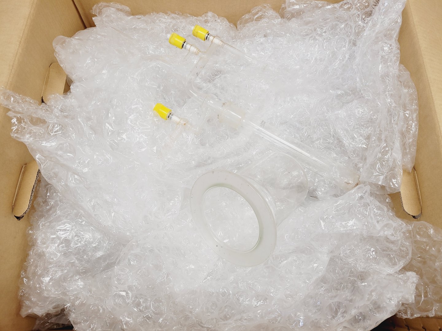 Image of Job Lot of Mixed Used Laboratory Glassware  Lab