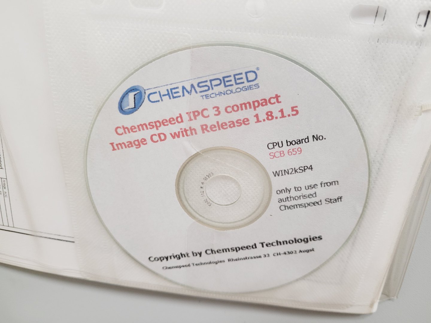Image of Chemspeed Technologies SLT 106 Accelerator Synthesizer Lab