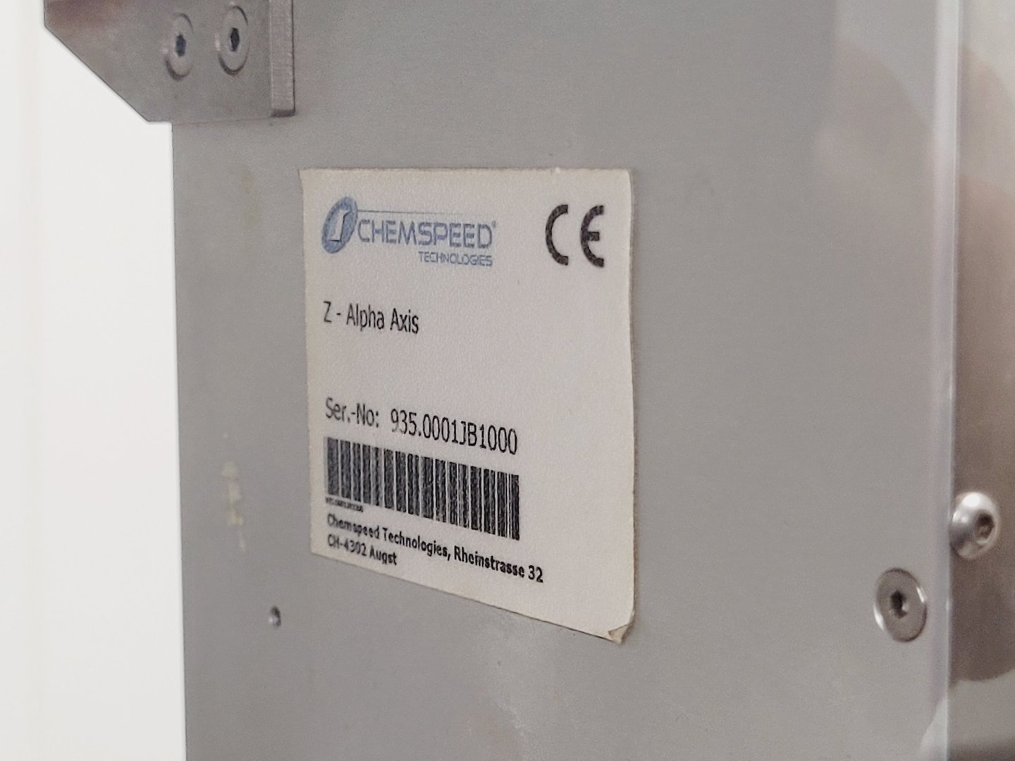 Image of Chemspeed Technologies SLT 106 Accelerator Synthesizer Lab